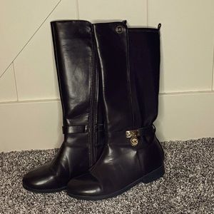 Michael Kors Chocolate Brown Riding Boots